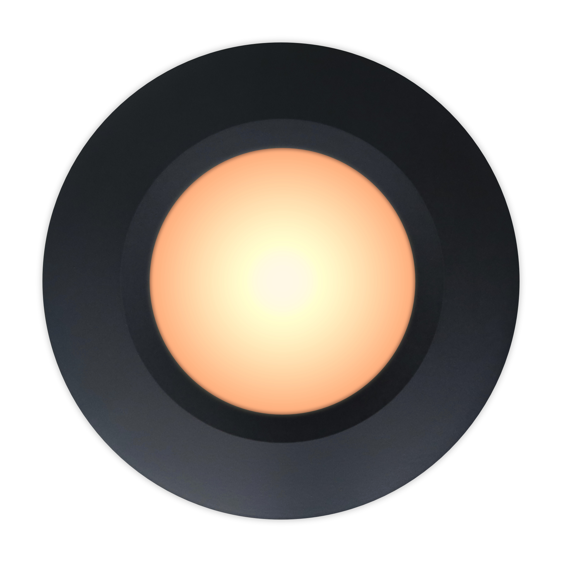 Stella Downlight | Matte black | Dim-To-Warm