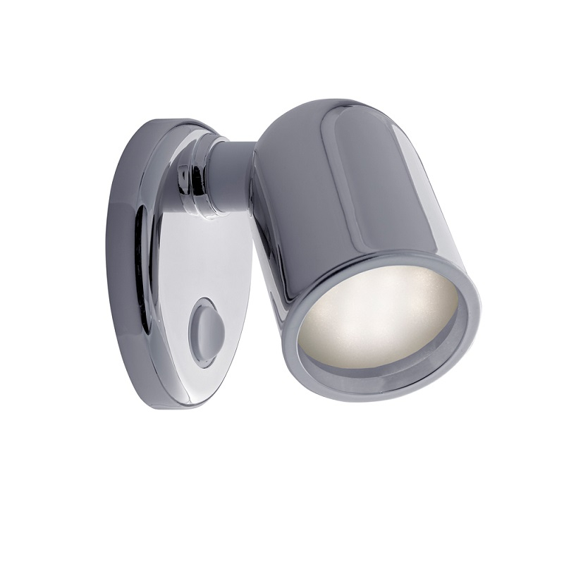 Tube Reading Light | Chrome Image