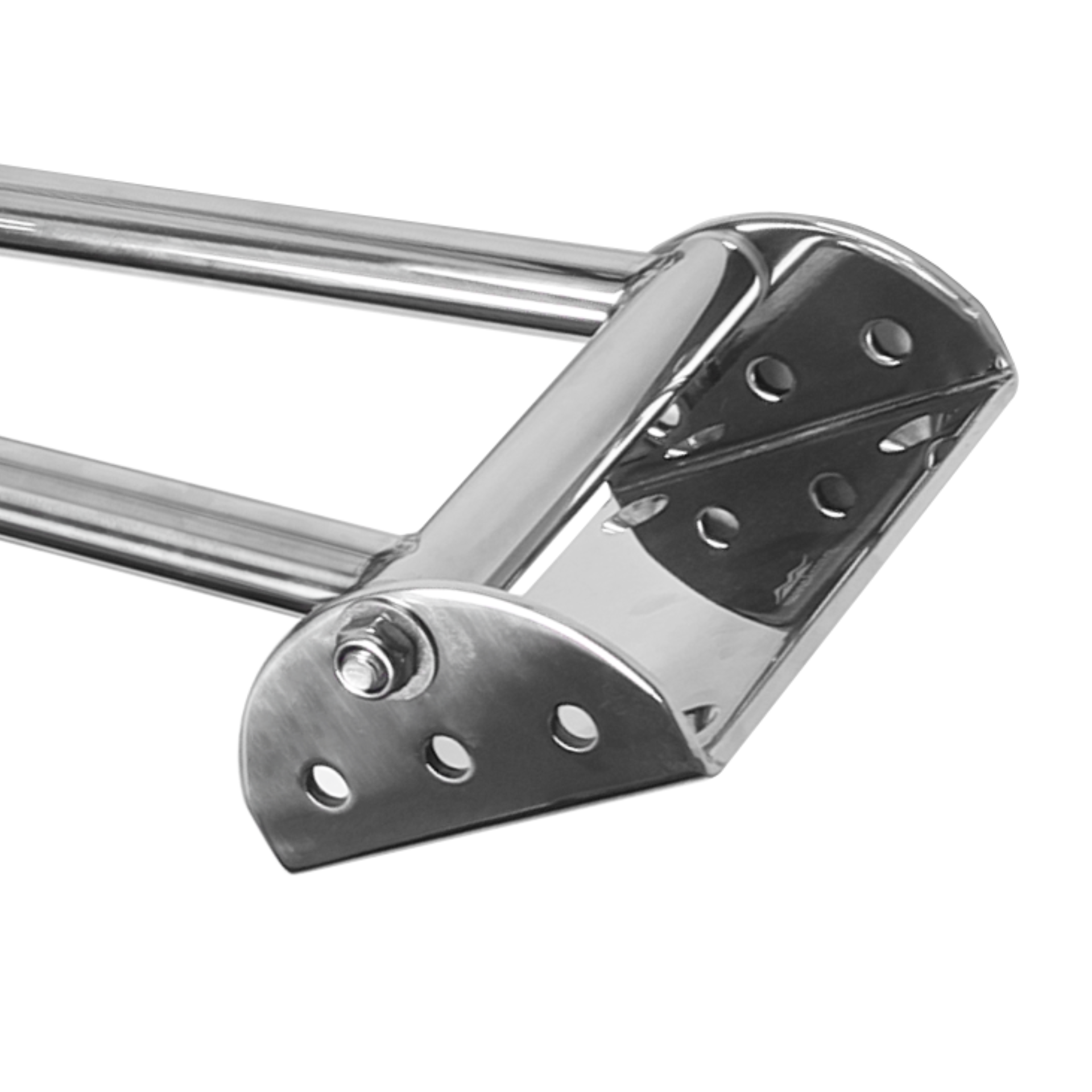 Anchor holder with strut & lock | Straight transom | 20kg anchor - Image 3