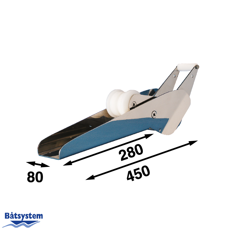 Anchor Holder with Anchor Roller 15 kg 45x8 cm - Image 2