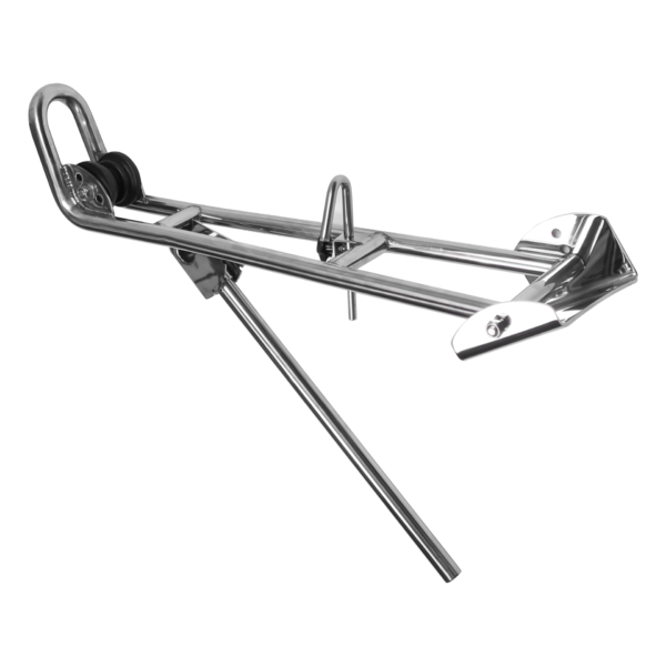 Anchor Holder with strut & lock | Rounded stern | 20kg anchor - Båtsystem